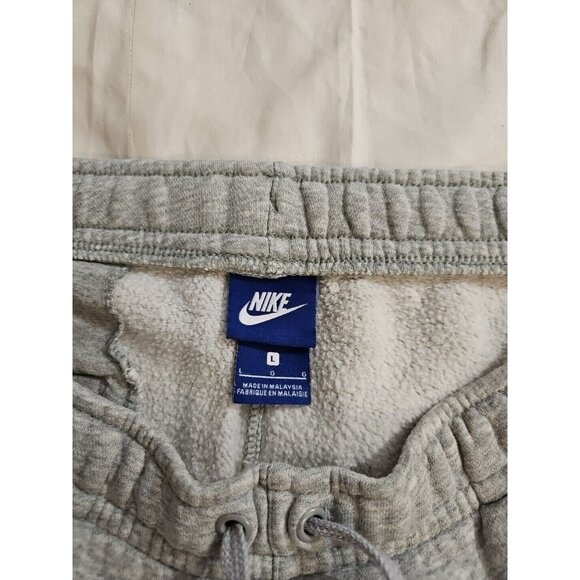 Vintage 80s Nike Embroidered Swoosh Grey Track Sweatpants Large - Picture 3 of 9